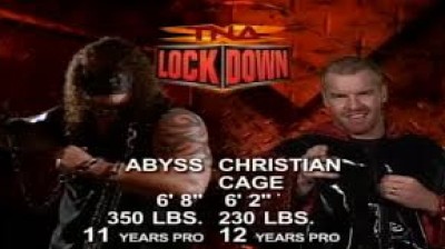 Christian Cage vs Abyss - Steel Cage - TNA Lockdown 2006