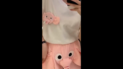 Elephant Adult Couple Shorts And Pajama Set