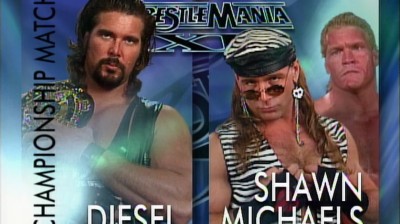 Diesel vs Shawn Michaels - Wrestlemania XI (Full Match)
