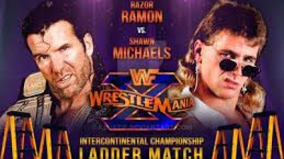 Razor Ramon vs Shawn Michaels - Wrestlemania X (Full Match)