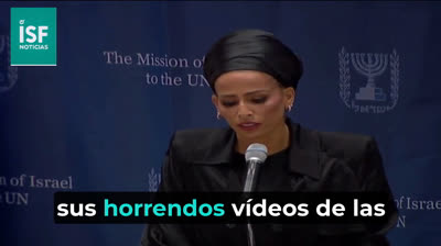 Liron Abergiel a la representante de la ONU: "Si fuera tu hija, ¿también te tomaría dos meses reaccionar? ISFNOTICIAS.COM